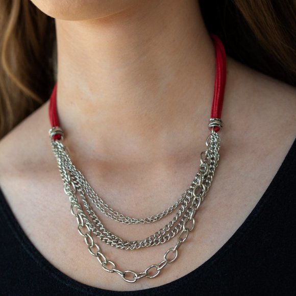 Free Roamer - Red Necklace